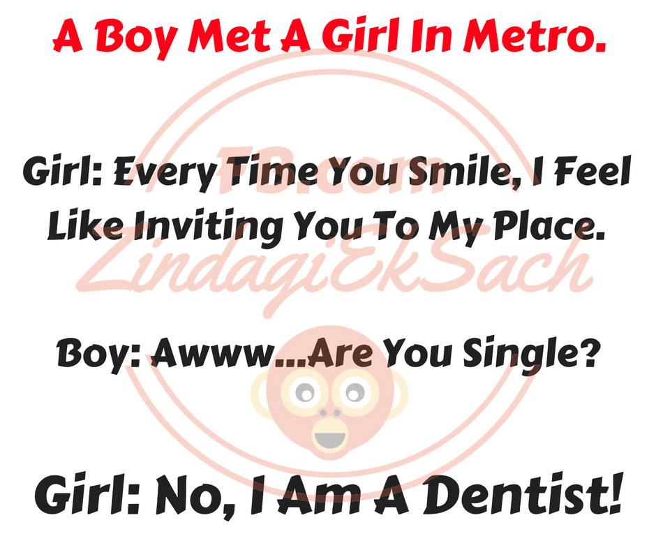 A Boy Met A Girl in Metro